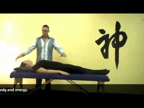Reiki Hands on Healing Treatment Demo with Frans Stiene