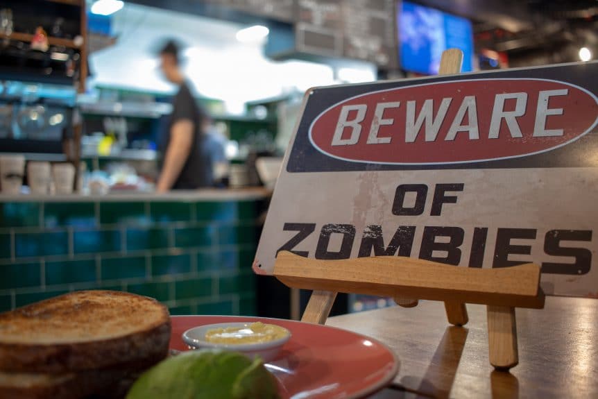 beware of zombies