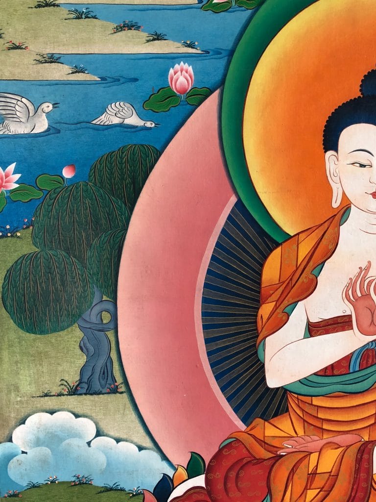 buddha painting